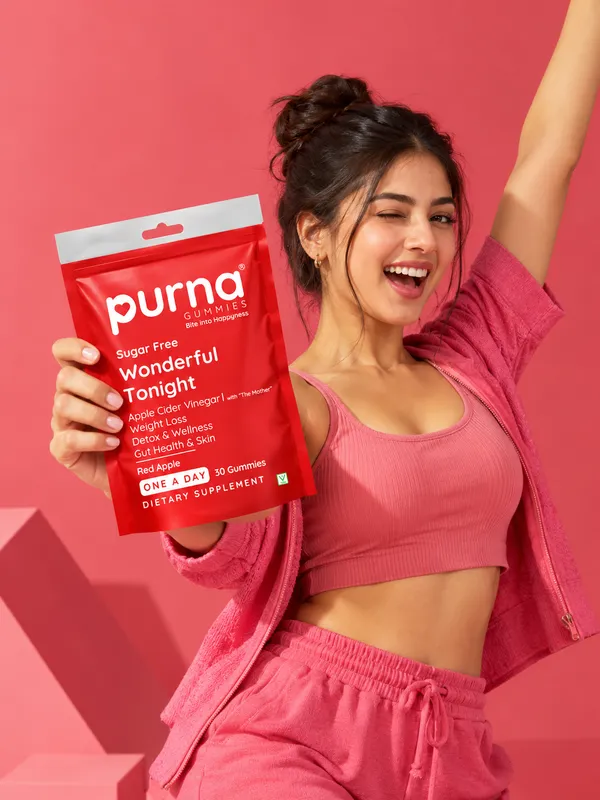 Purna Wonderful Tonight Apple Cider Vinegar gummies