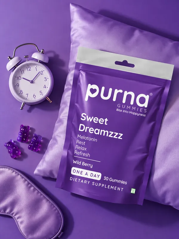 Purna Sweet Dreamzzz Melatonin gummies