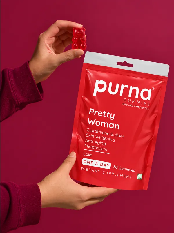 Purna Pretty Woman Glutathione gummies
