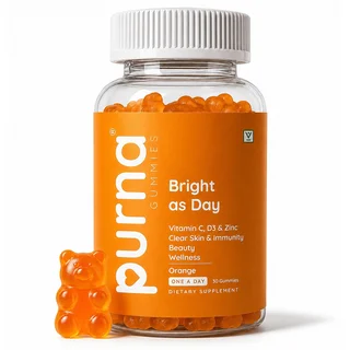 Purna Bright as Day gummies
