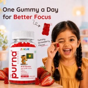 Purna Junior Brain Booster Gummies